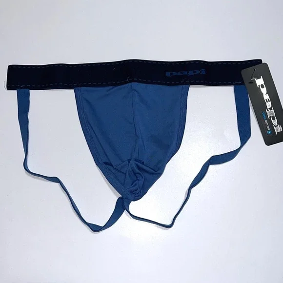 Papi Cool Motion Jockstrap Blue Size XL (40-42) NWT - Picture 6 of 10